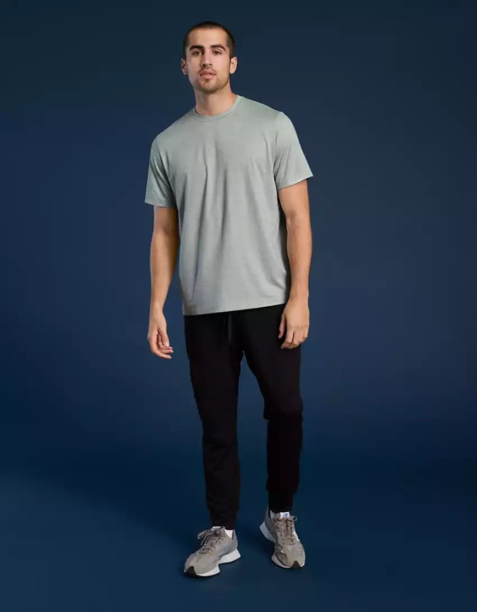 T Shirts American Eagle AE 24/7 Course Vert Homme | DSR-37983729